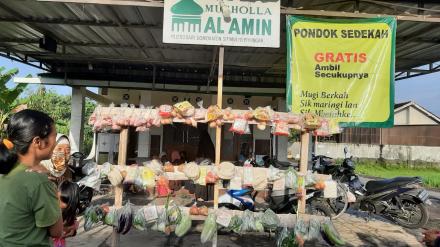 Sedekah Centelan Plososari, Wadah Berbagi dan Menerima