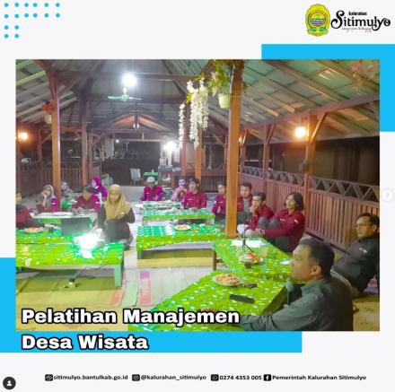 Pelatihan Manajemen Desa Wisata